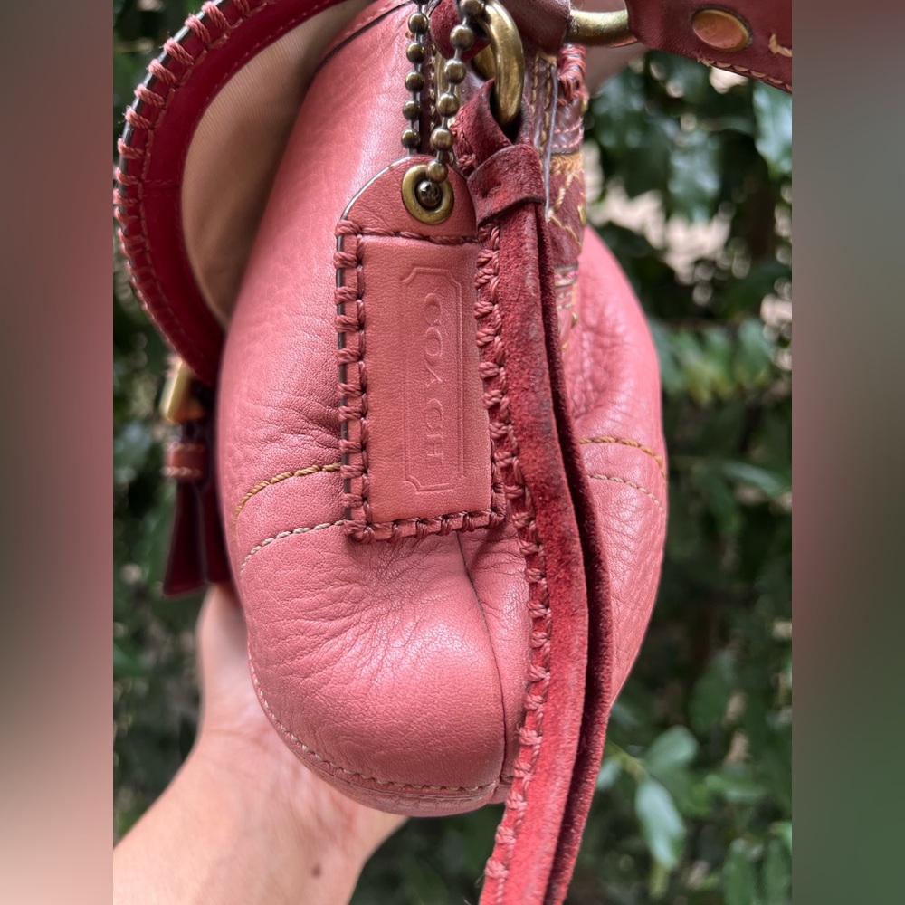 SOLD—-Coach Soho Punch Pink - Picture 7 of 13